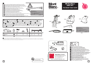 Manual Mont Blanc AMC 5019 Barras de tejadilho