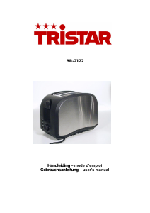 Manual Tristar BR-2122 Toaster