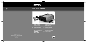 Handleiding Tronic TSW 300 A1 Stroomomvormer