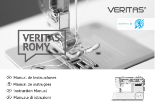 Manual de uso Veritas Romuy Máquina de coser