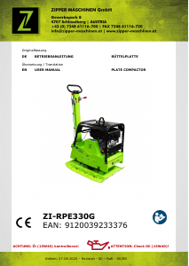 Handleiding Zipper ZI-RPE330G Trilstamper