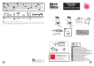 Instrukcja Mont Blanc AMC 5100 Belka dachowy