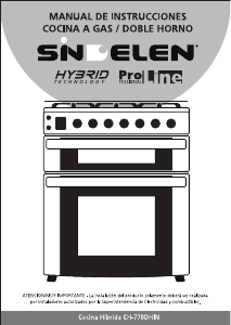 Manual de uso Sindelen CH-770DHIN Cocina