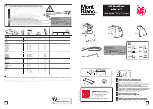 Εγχειρίδιο Mont Blanc AMC 5104 Ράβδος οροφής