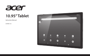 Manual Acer ACTAB1123 Tablet