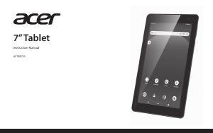 Manual Acer ACTAB723 Tablet