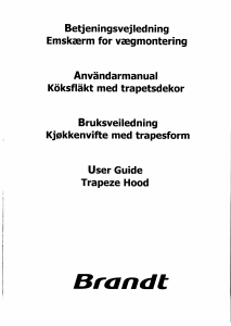 Handleiding Brandt AD229XN1 Afzuigkap