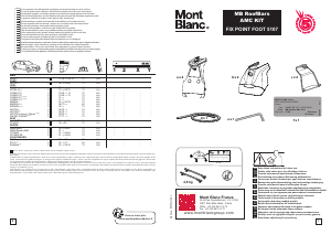 Handleiding Mont Blanc AMC 5107 Dakdrager