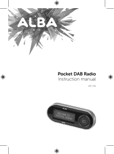 Handleiding Alba HD-716 Radio