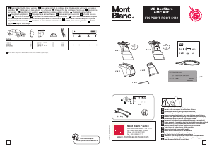 Manual de uso Mont Blanc AMC 5112 Barra de techo