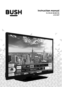 Handleiding Bush ELED24HDSDVD1 LED televisie