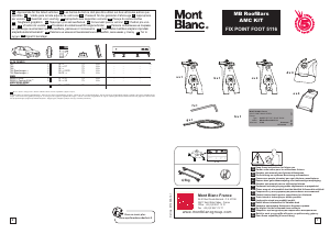 Manual Mont Blanc AMC 5116 Barras de tejadilho