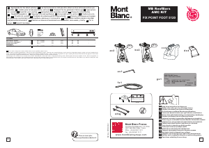 Manual de uso Mont Blanc AMC 5120 Barra de techo