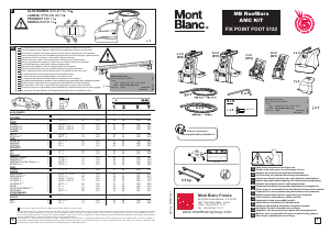 Manual Mont Blanc AMC 5122 Barras de tejadilho