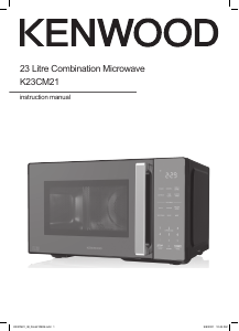 Manual Kenwood K23CM21 Microwave