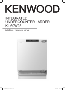 Manual Kenwood KIL60W23 Refrigerator