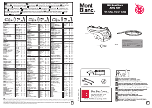 Manuale Mont Blanc AMC 5200 Barre portatutto