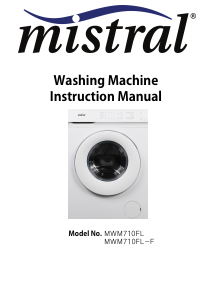 Manual Mistral MWM710FL Washing Machine