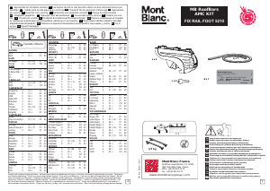 Manuál Mont Blanc AMC 5210 Střešní nosič