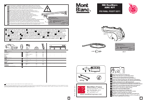 Handleiding Mont Blanc AMC 5211 Dakdrager