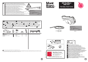 Manuale Mont Blanc AMC 5212 Barre portatutto