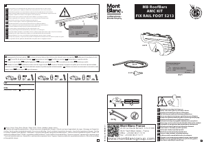 Mode d’emploi Mont Blanc AMC 5213 Barres de toit