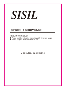Manual Sisil SL-SC350R6 Refrigerator