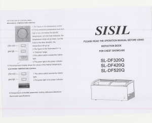 Handleiding Sisil SL-DF320Q Vriezer