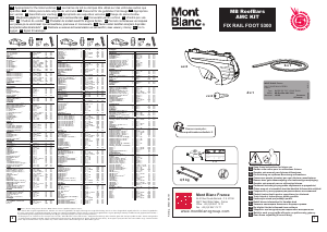 Manual Mont Blanc AMC 5300 Barras de tejadilho