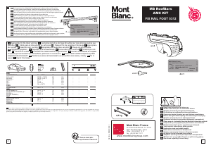 Manual Mont Blanc AMC 5312 Barras de tejadilho