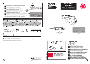 Manuale Mont Blanc AMC 5313 Barre portatutto