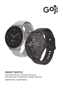 Handleiding Goji GSMTRF23E Smartwatch