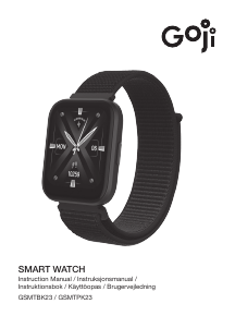 Manual Goji GSMTPK23 Smart Watch