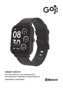 Handleiding Goji GSMT3BK25 Smartwatch