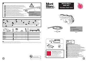 Manuale Mont Blanc AMC 5314 Barre portatutto