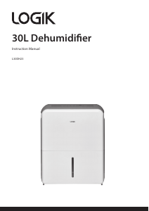 Manual Logik L30DH23 Dehumidifier