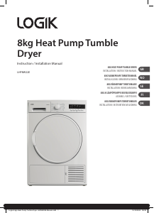 Manual Logik LHP8W22E Dryer