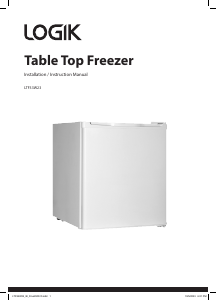 Manual Logik LTF33W23 Freezer