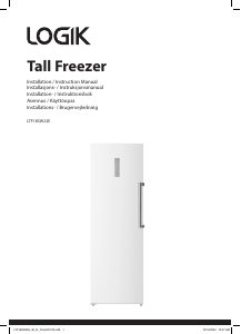 Manual Logik LTF185W23E Freezer