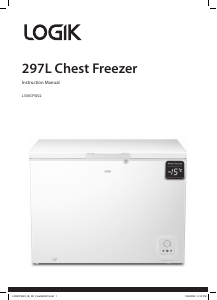Manual Logik L300CFW22 Freezer