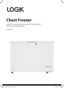 Manual Logik LCF308W23E Freezer