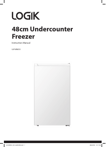 Manual Logik LUF48W23 Freezer