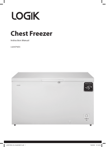 Manual Logik L420CFW23 Freezer