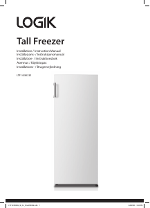 Manual Logik LTF143W23E Freezer
