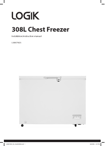 Manual Logik L308CFW23 Freezer