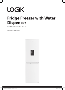 Manual Logik LNFD55S23 Fridge-Freezer