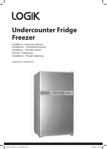 Manual Logik LDD85W23E Fridge-Freezer