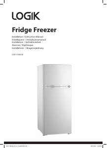 Manual Logik LDD115W23E Fridge-Freezer