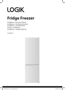 Bruksanvisning Logik LS186W23E Kjøle-fryseskap