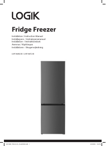 Brugsanvisning Logik LNF186T23E Køle-fryseskab